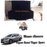 Nissan Almera Papan But Vehicle Boot Trunk Bonet Pelapik Tayar Spare Belakang Kereta Bonnet Board Sp