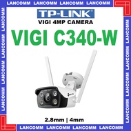 TP-LINK VIGI C340-W VIGI 4MP Outdoor Full-Color Wi-Fi Bullet Network Camera