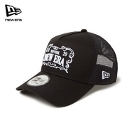 New Era 9FORTY A-Frame Trucker Frame Logo Black Snapback Cap