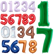 Jumbo Large Number Foil Balloons 40" (100cm) Foil Balloon Numbers BIG Number Balloon