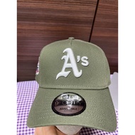 NE 9 Forty A Battle2B Oakland Athletics Olive Baseball Cap Adjustable Snapback