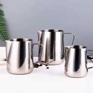 Milk Jug 304 Stainless Steel Milk Cup Milk Frothing Pitcher Milk Pitcher for Making Latte Coffee Art