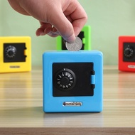 Children Piggy Bank Mechanical Password Mini Safe Coin Piggy Bank Toy Creative Gift 1.12 B