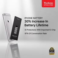 Yoobao 2200 / 3400mAh ATL Version iPhone 6 / 6S / 6 Plus / 6S Plus Replacement Phone Battery (18 Mon