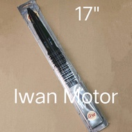 Karet Wiper Kipas Kaca PANTHER - Wiper Blade 17" Plat 2 Tingkat