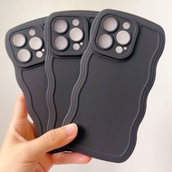 BLACK WAVE CASE OPPO A57/A77/A77S NEW 2022 (JAYA ACC)