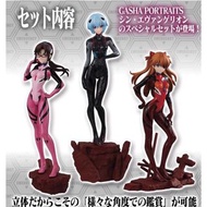 [預訂/11月] 日版 魂限定 GAS HA PORTRAITS EVA新劇場版 SP SET 綾波麗明日香真希波 新世紀福音戰士 扭蛋