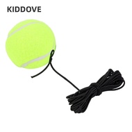 KIDDOVE Tennis Training Ball, Yellow Tether Ball Rebound Ball, Tennis Elastic String Adjustable Rope