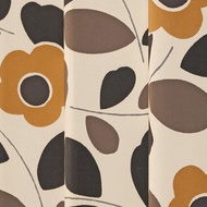 GRADE B 99.8% Blackout - A PAIR OF STROLL BROWN Curtains