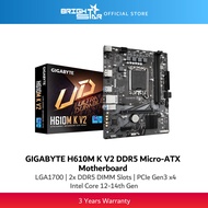 GIGABYTE H610M-K V2 DDR5 LGA1700 Micro-ATX Motherboard