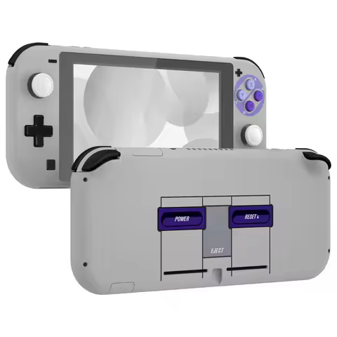 eXtremeRate Replacement Shell for Nintendo Switch Lite - Classic SNES Style