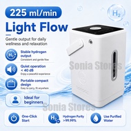 Hydrogen inhaler 225-900ml/min portable hydrogen inhaler SPE/PEM technology 99.99% purity pulse mode