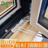 Pembatas Pintu dan Tingkap Aluminium-Rotu Aluminium Noto Aluminium Aloi Tingkap Kalis Angin Pendakap