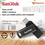 SanDisk Ultra Dual Drive Go Type C USB 3.1 - 16GB / 32GB / 64GB / 128GB/256GB/512GB Full Life, Not F