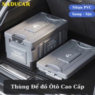 Foldable car storage box 42L 60L 70L 80L - Car trunk storage box made of durable PP5 plastic NADUCAR