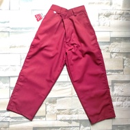 Red trousers for boys, grades 1-6, seluar sekolah budak lelaki, seluar sekolah rendah hitam