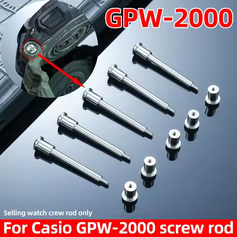 For Casio G-SHOCK 5502 GPW-2000 watch screw rod | Silicone rubber strap and case connecting rod repl