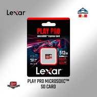 Lexar PLAY PRO Express 512Gb SD Card Micro SDXC Memory
