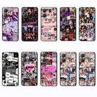 Vivo Y03 Y30T Y18 Y18S Y18E T3 Z9 lite Y37M K-POP Fashionable soft black phone case