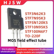 1-5PCS STF100N6F7 100N6F7 STF10N95K5 10N95K5 STF7N95K3 7N95K3 STF3N62K3 3N62K3 TO-220F Field-effect 