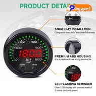 [Perfk1] LED Exhaust Gas Temperature LED Dial Universal Replaces for Cars Trucks Exhaust Gas Temp Ga