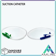 Suction Catheter Finger Tip Control with Closure Cap 8FR/10FR/12FR/14FR | 1pc READY STOCK