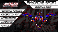Suzuki Skydrive Sport JRP Decals Set
