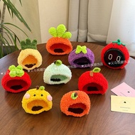 Weilai Car nomi Hat Wool Knitting Cartoon Cute Fruit Vegetable Headgear EC6ES8 Car Decoration Access
