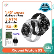 Xiaomi Watch S3 รุ่นใหม่ล่าสุด2024 รับประกันศูนย์ไทย 1 ปี GPS Smart Watch สมาร์ทวอทช์ ออกซิเจนในเลือด จอแสดงผล AMOLED บลูทูธ 5.2