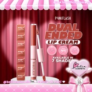 [ YOUNG ] PINKFLASH Dual Ended Lip Cream | Two-Tone Blend Velvet Tint 3 Colors in 1 Silky Texture Li