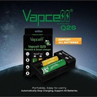 Vapcell Q2s 2 slots fast battery charger AWT Nitecore 10440 18350 18650 21700 22650 25500 16340 & et