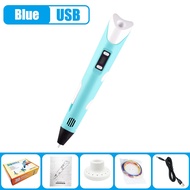 Samy Original 3D Printer Pen Full Set with Filament 3M 3 Colors Toy for kids Scratch Pen For Chicken