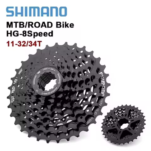 Shimano 8 Speed HG31 Flywheel Mountain Bike MTB Cassette CS-HG31-8 11-32/34T Bicycle Flywheel Foldin