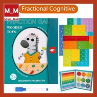 Magnetic Fraction Math Learning Tool,Fraction Magnetic Toys Mathematics
