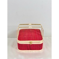 Giỏ Picnic Bằng Tre Tiện Lợi - Giỏ Tre Đựng Đồ Chụp Hình Decor - Picnic Basket