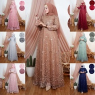 NEW ARRIVAL | REALPIC GAMIS AGUSTINE | GAMIS PESTA | GAMIS BROKAT | GAMIS WANITA | GAMIS BRUKAT DEWA