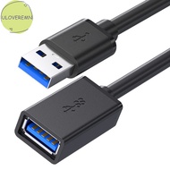 uloveremn 5m-0.5m USB3.0 Extension Cable For Smart TV PS4 Xbox One SSD USB To USB Cable Extender Data Cord USB 3.0 Fast Transfer Cable SG