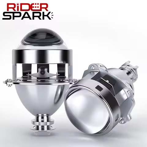 3.0‘’ Bi Xenon Projector Lens For H4 H7 9005 9006 Headlight Bulb Use H1 Xenon LED Bulb Upgrade Retro