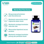 Merial Red Pine Korea - 30 Kapsul / Atasi Hipertensi / Turunkan