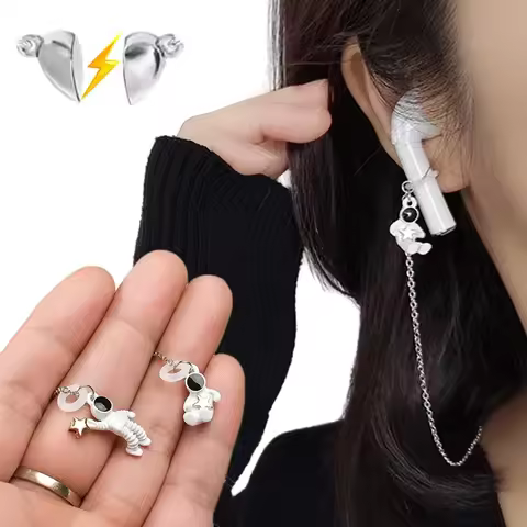 Universal Magnetic Anti-Lost Necklace Chain for AirPods Pro 1 2 3 Huawei FreeBuds 4 Wireless Earphon