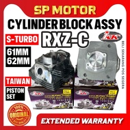 100% TAIWAN IKK RXZ RXZ135 RXZ 5PV CATALYZER IKK RACING CYLINDER BLOCK SUPER TURBO 61MM 62MM