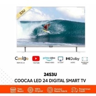 Bekas Pakai NEW PROMO COOCAA-WEYON SMART TV ANDROID 24 INCH