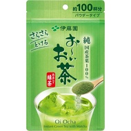 Itoen Oi Ocha Sencha Instant Green Tea with Powdered Matcha 80g zipper bag type Pack Ito En