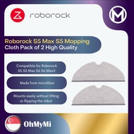 Xiaomi Roborock S5 S5 Max S6 S6 MaxV Washable Mopping Cloth (Pack of 2)
