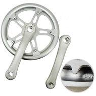 AL6061 46T Bike Crankset 152MM Square Hole for 8 9 10 Speed Compatibility