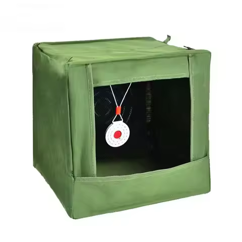 Hunting and Recycling Slingshot Portable Folding Shooting Target Box Outdoor Ox Eye Air Gun Shooting