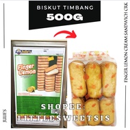 JULIE'S FINGER LEMON [500G] - BISKUT TIMBANG/ REPACKING BISKUT