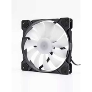 14025 Black Frame Inner Luminous Colorful Chassis Fan 14C Luminous Desktop Computer Silent Cooling F