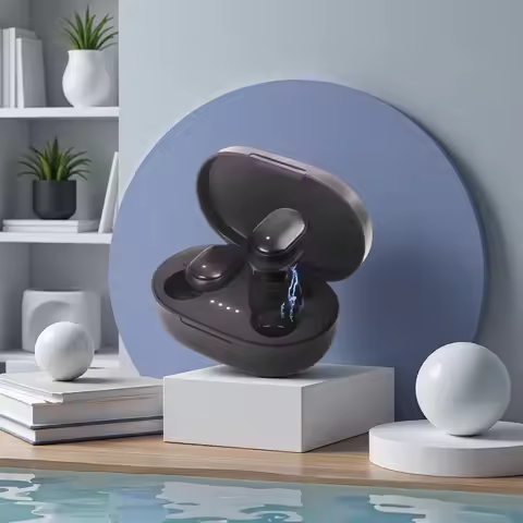 Original A6S TWS Wireless Bluetooth Headset with Mic Earbuds Noice Cancelling Earphone Bluetooth Hea