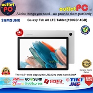 Samsung Galaxy Tab A8 LTE Tablet [128GB/ 4GB] 4G Garansi Resmi Silver